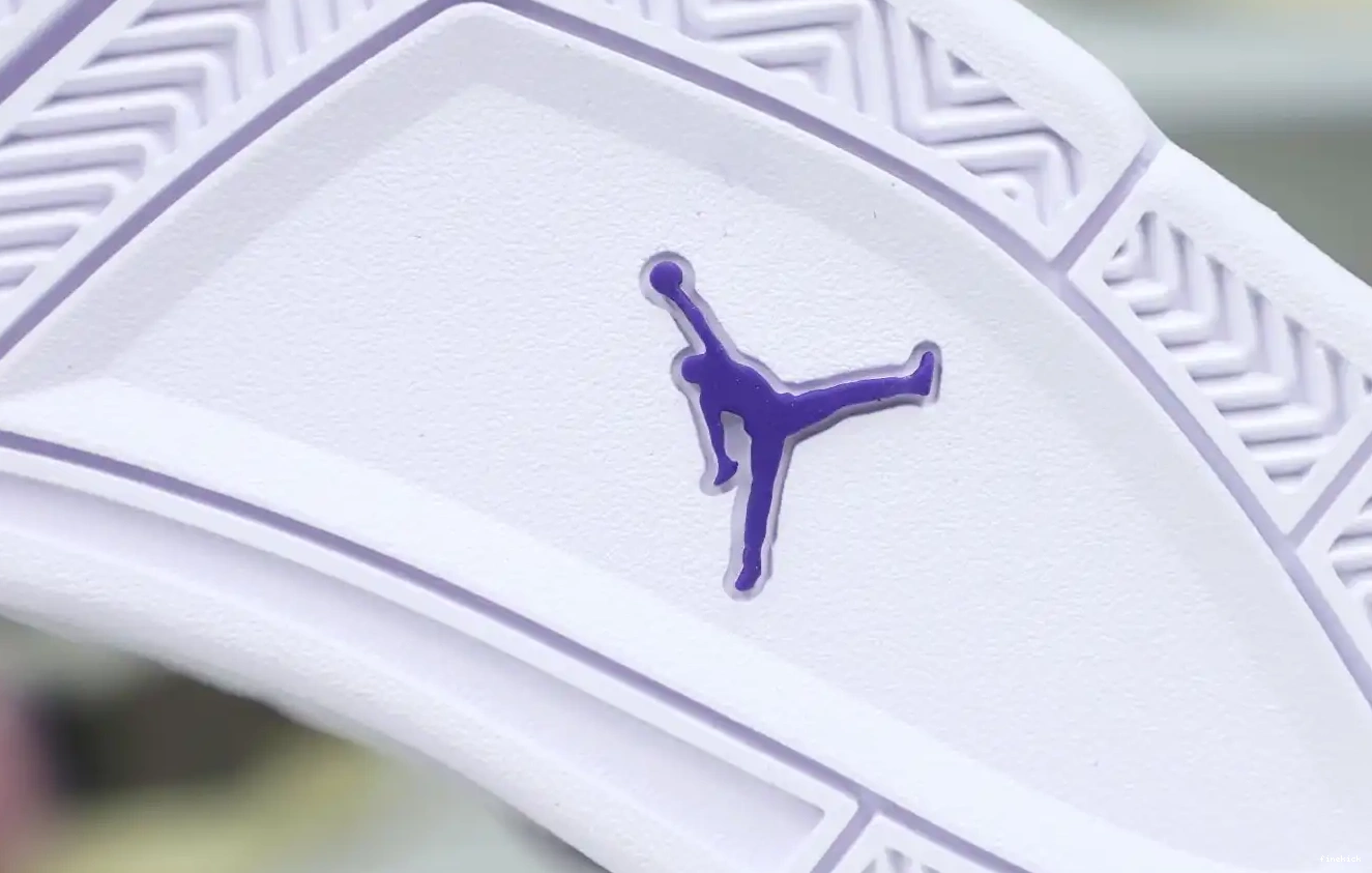 JORDAN METALLIC PURPLE 4 AIR 0615